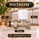 Вентиль радиаторный прямой 1/2"x1/2" "антипротечка" Koer - изображение 3