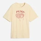 Футболка бавовняна довга жіноча Puma 694008-88 XS Бежева (4070033340677) - зображення 1