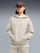 Худи теплое женское Puma 692917-82 S Бежевое (4070033377475) - изображение 1