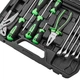 Набор инструментов, 1/2", 1/4", 72T, CR-V, 56 предметов, WINSO PRO - изображение 5