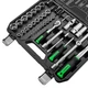 Набор инструментов, 1/2", 1/4", 72T, CR-V, 73 предмета, WINSO PRO - изображение 4