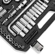 Набор инструментов, 1/2", 1/4", 3/8", 72T, CR-V, 147 предметов, WINSO PRO - изображение 6