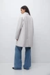 Пальто легке Pull & Bear світло-бежевий AQYVJ114 S - изображение 2