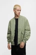 Бомбер Pull & Bear світло-зелений JRCRZ689 S - изображение 1