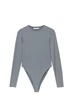 Боді Pull & Bear сірий ASXYQ949 XS - изображение 5