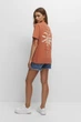 Футболка Pull & Bear цегляний з принтом CYOBB725 L - изображение 3