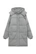 Куртка Pull & Bear сірий SKDQA190 S - изображение 5