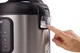 Мультиварка Gorenje, мощность 476 Вт, компактная модель, объем чаши 2 л, электронное управление, 5 режимов приготовления, металлический/пластиковый корпус, черный цвет - изображение 5