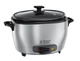Електрична рисоварка Russell Hobbs MaxiCook, потужність 1000 Вт, об'єм чаші 5 л, з електронним управлінням, нержавіюча сталь, чорн - зображення 1