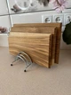 Набір деревяних дощечок на металічній підставці (Дуб) - изображение 3
