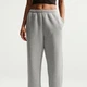 Брюки жіночі Nike Studio Fleece Medium Weight High-Rise Oversized Cuffed Pants S Сірий IM8074-063 - зображення 6