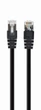 Патч-корд 5 м, S/STP, Black, Cablexpert, Cat.6a, Cu, LSZH (PP6A-LSZHCU-BK-5M) - изображение 1
