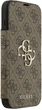 Чохол-книжка для смартфона Guess Book 4G Metal Logo для Apple iPhone 18 Pro Max / Apple iPhone 17 Pro Max Brown (3666339673642) - зображення 3