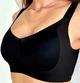 Топ-бюстгальтер с ажурной сеткой 8124 Lora Iris черный XL - изображение 2