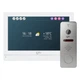 Комплект відеодомофона Light Vision: домофон 7" WiFi Tuya MADRID FHD White та відеопанель 2Mp RIO FHD Silver (82-00245-82-00217) - зображення 1