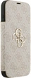Чохол-книжка для смартфона Guess Book 4G Metal Logo для Apple iPhone 18 Pro Max / Apple iPhone 17 Pro Max Pink (3666339673666) - зображення 3