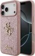Чохол для смартфона Guess Fixed Glitter Big 4G для Apple iPhone 18 Pro Max / Apple iPhone 17 Pro Max Pink (3666339673567) - зображення 1