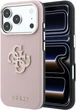 Чохол для смартфона Guess Grained & Big Resin Logo для Apple iPhone 18 Pro Max / Apple iPhone 17 Pro Max Pink (3666339654955) - зображення 1