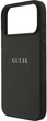 Чохол для смартфона Guess Grained Gold Ring MagSafe для Apple iPhone 18 Pro Max / Apple iPhone 17 Pro Max Black (3666339673543) - зображення 5