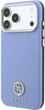Чехол для смартфона Guess Grained Round Strass Logo MagSafe для Apple iPhone 18 Pro Max / Apple iPhone 17 Pro Max Blue (3666339653835) - изображение 2