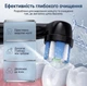 Насадки для зубної щітки oral b io універсальні Dental Man Star Light Black iO змінні головки для електричної щітки орал б іо відбілюючі чорні 4 шт - зображення 6