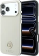 Чехол для смартфона Guess Grained Round Strass Logo MagSafe для Apple iPhone 18 Pro / Apple iPhone 17 Pro Beige (3666339653903) - изображение 1