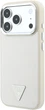 Чохол для смартфона Guess Grained Triangle Logo MagSafe для Apple iPhone 18 Pro / Apple iPhone 17 Pro Beige (3666339654788) - зображення 2