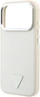 Etui na smartfon Guess Grained Triangle Logo MagSafe do Apple iPhone 18 Pro Max / Apple iPhone 17 Pro Max Beige (3666339654795) - obraz 5