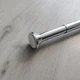 Карниз для ванной телескопический алюминиевый Wela 140-250 см (w0380) Хромированный - изображение 4