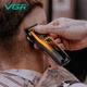 Профессиональная беспроводная машинка для стрижки VGR V-668, 8000-11000 RPM, 6 насадок, LED экран, сменные корпуса. - изображение 10