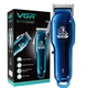 Машинка для стрижки волос VGR V-679 BLUE аккумуляторная профессиональная, мужской триммер для бороды и окантовки, 4 насадки - изображение 5
