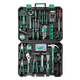 Набір ручних інструментів GREENER Household Toolbox Set із 156 предметів для електротехнічних, столярних та телекомунікаційних робіт - зображення 4