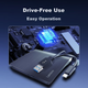 Внешний DVD-привод Lenovo 8X DVD-записывающее устройство с разъемом Type-C и USB 2.0, портативный DVD-привод. - изображение 8
