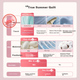 Mercury Home Textiles Beileisi x JDear JD Cobranded Little Ice Silkworm 2.0 Cooling Silk Quilt Summer Quilt Air Conditioning Quilt - зображення 5