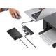 UGREEN USB3.0 Hub Многопортовый разветвитель, док-станция расширения, конвертер, 4-портовый высокоскоростной адаптер для ноутбуков, 0,15 метра - изображение 1