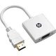 Конвертер HP HDMI в VGA с аудио и блоком питания, адаптер видео высокой четкости, для настольных компьютеров, ТВ-приставок, портативных игровых устройств, PS5, подключения к мониторам и проекторам для больших экранов. - изображение 1