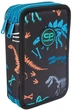 Piórnik z wyposażeniem CoolPack Jumper 2 Fossil 2 przegrody 35 elementów 19.5x12.5x5 cm (5903686326912) - obraz 1