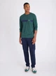Лонгслів чоловічий U.S. Polo Assn 11T0188-2X00A(WILD TEAL HEATHER) 2XL Зелений (786662754436) - зображення 3