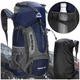 Рюкзак туристичний Springos 60 л CS0129 Navy Blue/Grey - зображення 13