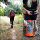 Туристический рюкзак Springos 70 л CS0128 Black/Grey/Orange - изображение 2
