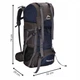 Туристический рюкзак Springos 90 л CS0130 Navy Blue/Grey - изображение 11