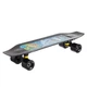 Cкейтборд дитячий чорний 3в1 із захистом і шоломом Fishskateboards 4118 Black-Blue - зображення 3