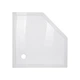 Душовий піддон Qtap Diamond 301112 100x100x12 см + сифон - зображення 3