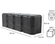 Четырехмодульный компостер 1600л Prosperplast MODULE COMPOGREEN - изображение 10