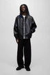 Куртка Pull & Bear чорний DNGAZ806 S - изображение 2