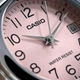Жіночий годинник Casio LTP-V002D-4B сталевий браслет рожевий циферблат - зображення 6