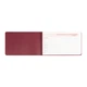 Щотижневик датований 2027 Leo Planner 10х17см Binario 252739 бордовий (м'який) /252739/ - зображення 5
