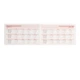 Щотижневик датований 2027 Leo Planner 10х17см Binario 252739 бордовий (м'який) /252739/ - зображення 6