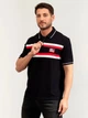 Поло длинное мужское Armani Exchange 211757812 L Синее (1162430469) - изображение 3