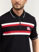 Поло длинное мужское Armani Exchange 211757812 L Синее (1162430469) - изображение 4